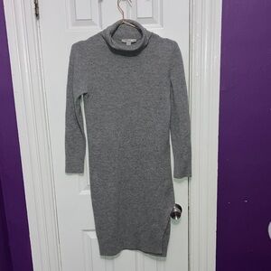 All Saints Charcoal Knit‎ Midi Dress